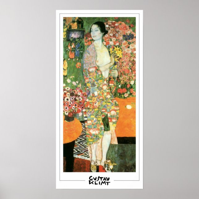 Gustav Klimt Zedign Art Poster #419 (Devant)