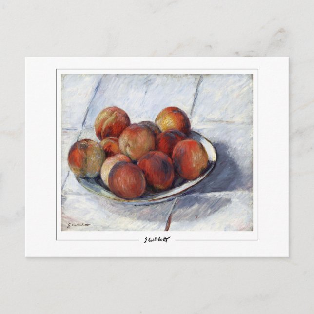 Gustave Caillebotte #125 - Carte postale d'art fin (Devant)