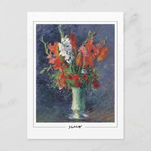 Gustave Caillebotte #154 - Carte postale Art (Devant)