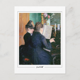 Gustave Caillebotte #207 - Carte postale d'art fin