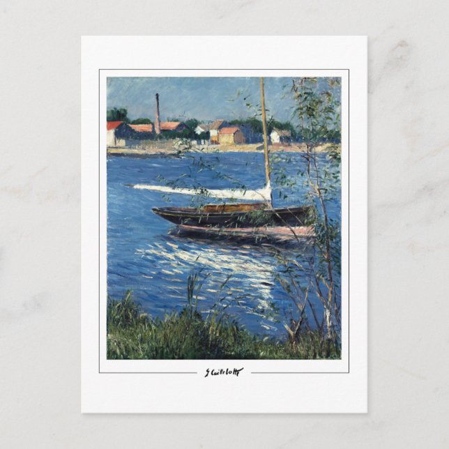 Gustave Caillebotte #8 - Carte postale d'art (Devant)