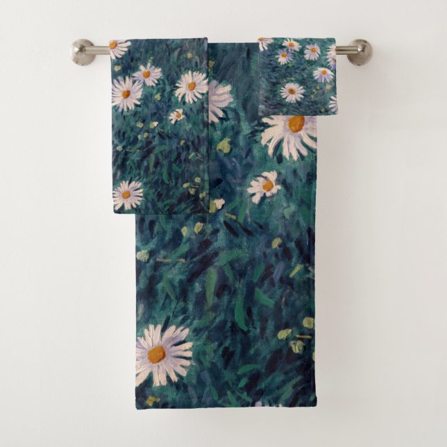 Gustave Caillebotte - Lit de marguerites, détails (En situation)