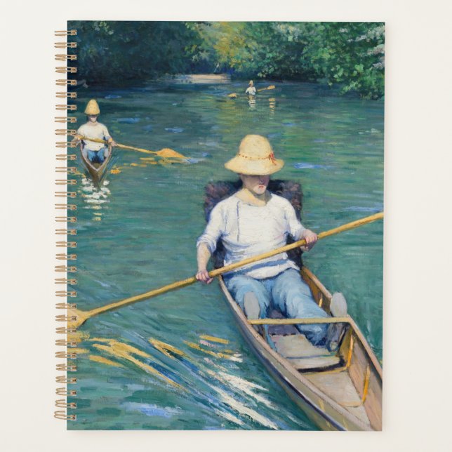 Gustave Caillebotte - Skiffs on the Yerres (Devant)