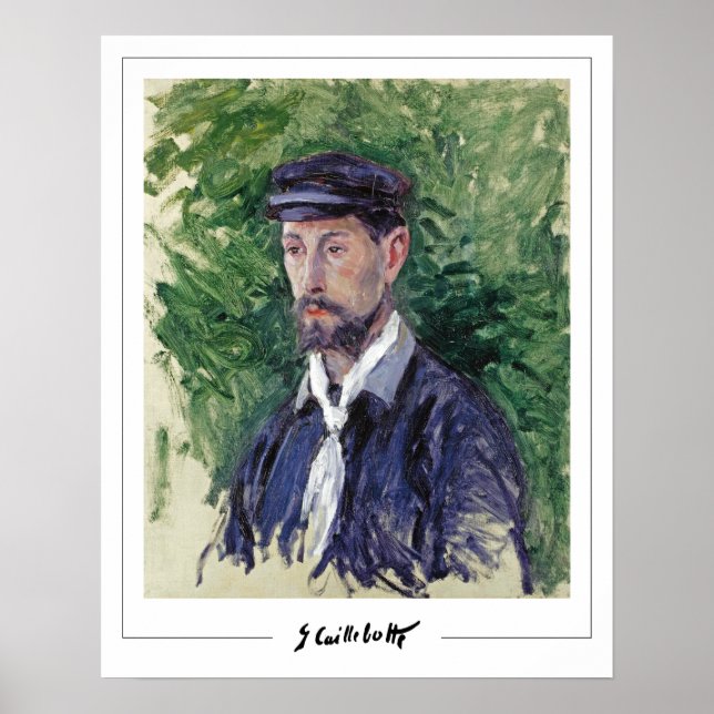 Gustave Caillebotte Zedign affiche d'art #82 (Devant)