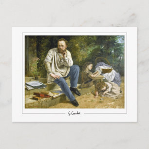 Gustave Courbet #301 - Carte postale d'art fin