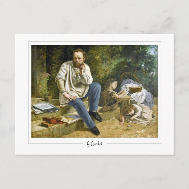 Gustave Courbet #301 - Carte postale d'art fin (Devant)