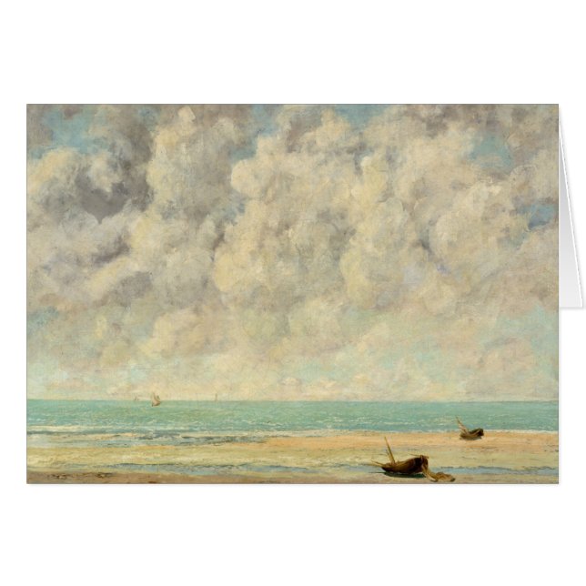 Gustave Courbet | Mer Calme (Devant horizontal)