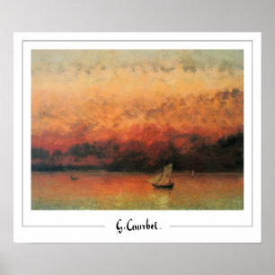 Gustave Courbet Zedign Affiche d'art #128-2
