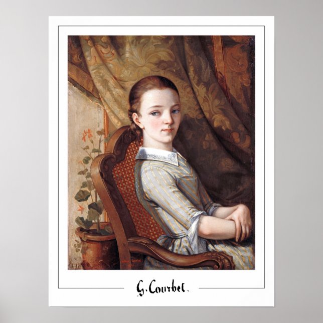 Gustave Courbet Zedign affiche d'art #159-2 (Devant)