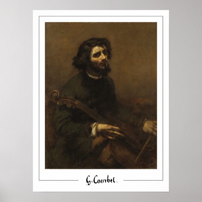 Gustave Courbet Zedign Affiche d'art #245 (Devant)