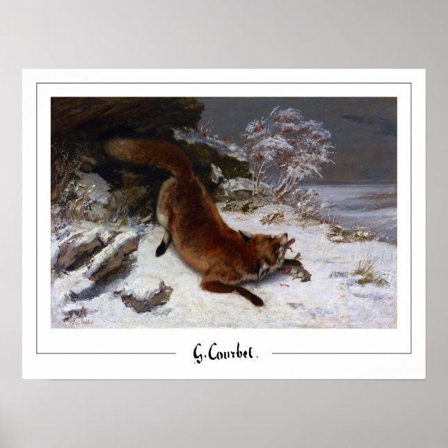 Gustave Courbet Zedign Art Affiche #262-2 (Devant)