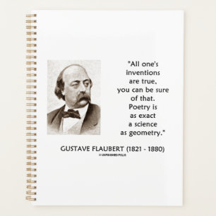 Gustave Flaubert Inventions Véritable Poésie Scien