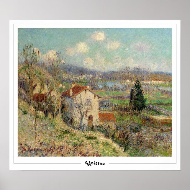 Gustave Loiseau Affiche Zedign Art #356 (Devant)