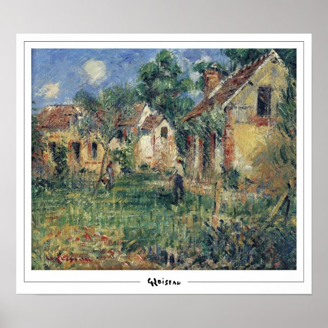 Gustave Loiseau Zedign Affiche d'art #127 (Devant)