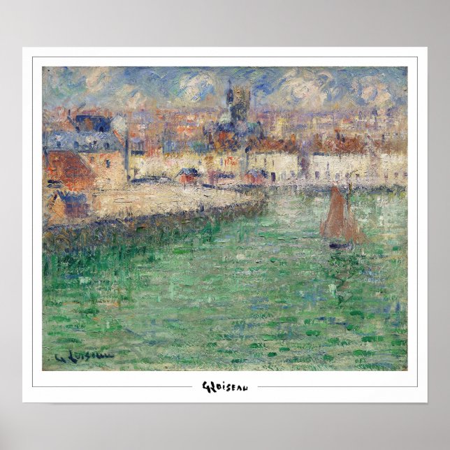 Gustave Loiseau Zedign Affiche d'art #377 (Devant)