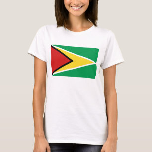Guyana Drapeau x Carte T-shirt