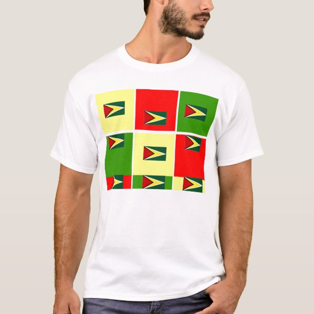 Guyana - t-shirts pour hommes (Devant)