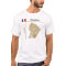 Guyane Map + Indicateur + Titre T-shirt
