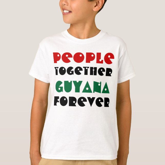 Guyane peuple ensemble enfants t-shirts (Devant)