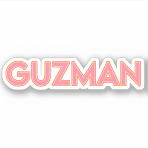 GUZMAN 03 — STICKER 3"