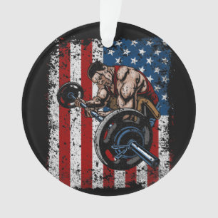 Gymnase de boucle de prédicateur de haltérophile