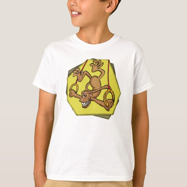 Gymnastic Monkey T-shirts (Devant)