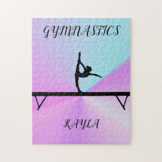 GYMNASTICS PUZZLE PERSONNALISÉ !