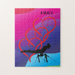 GYMNASTICS PUZZLE PERSONNALISÉ !