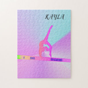 GYMNASTICS PUZZLE PERSONNALISÉ !