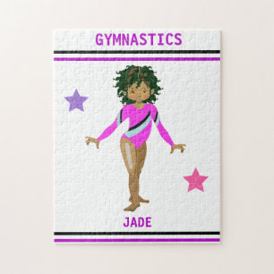 GYMNASTICS PUZZLE POUR LES FILLES PERSONNALISÉES