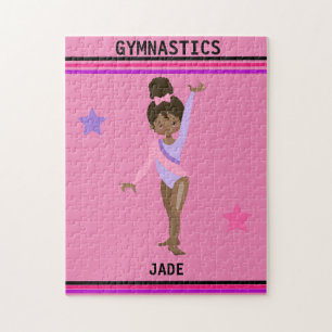 GYMNASTICS PUZZLE POUR LES FILLES PERSONNALISÉES