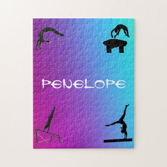 Gymnastique Événements Cool Gradient Puzzle (Vertical)