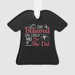 Gymnastique féminine - Elle Croyait Qu'Elle Pourra