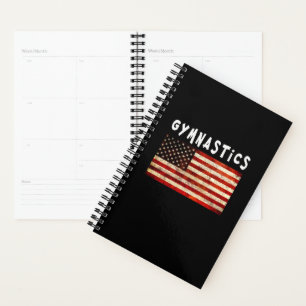 Gymnastique Grunge Américain Drapeau USA