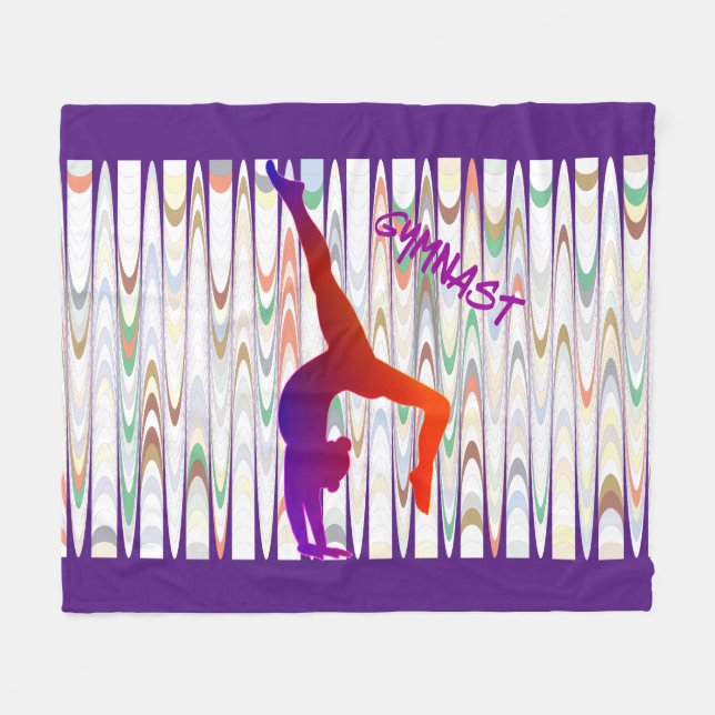 Gymnastique GYMNAST couverture polaire. (Devant (Horizontal))