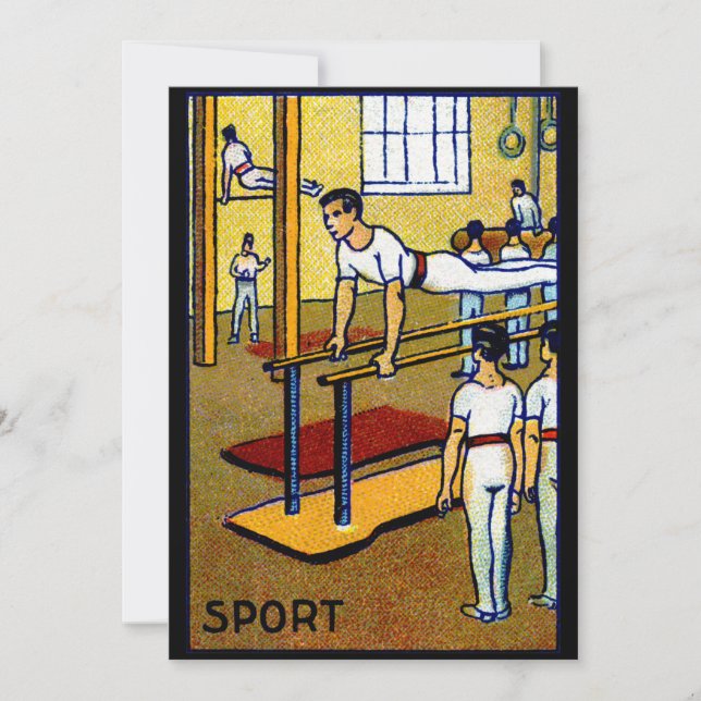 Gymnastique masculine 1910 (Devant)