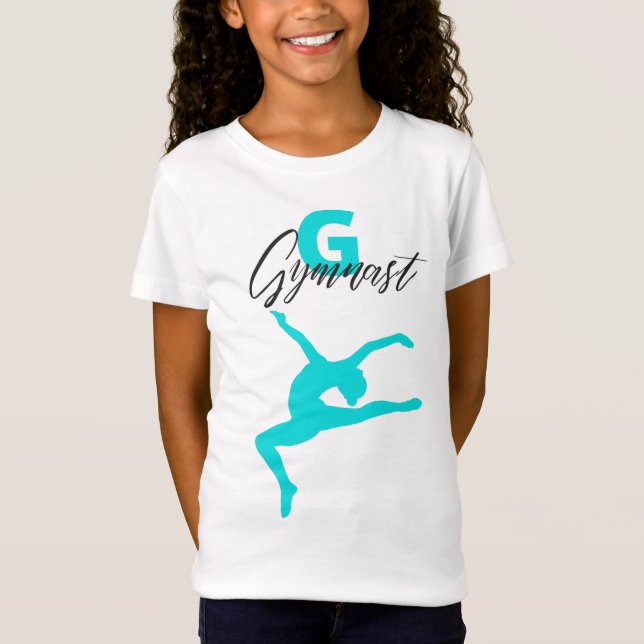 Gymnastique Monogramme G est pour Gymnaste T-Shirt (Devant)
