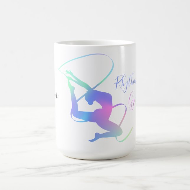 Gymnastique rythmique avec Ribbon Coffee Mug Sport (Centre)
