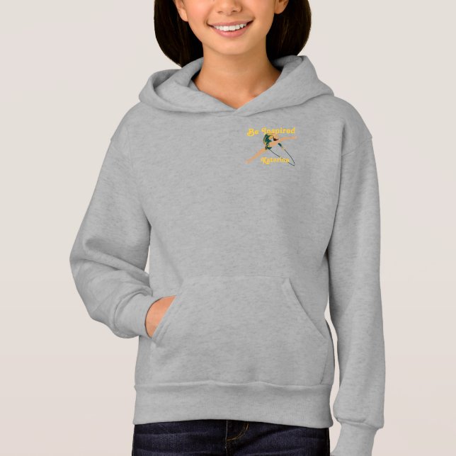 Gymnastique rythmique de filles soit sweat - shirt (Devant)