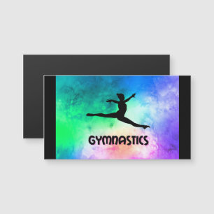 Gymnastique Saut Commuté Aquarelle