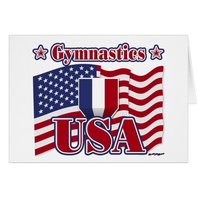 Gymnastique USA (Devant horizontal)