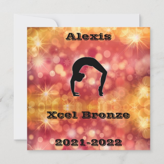 Gymnastique Xcel Bronze (Devant)