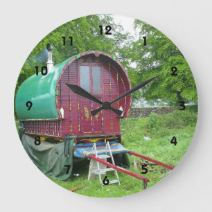 Gypsy bowtop wagon grande horloge