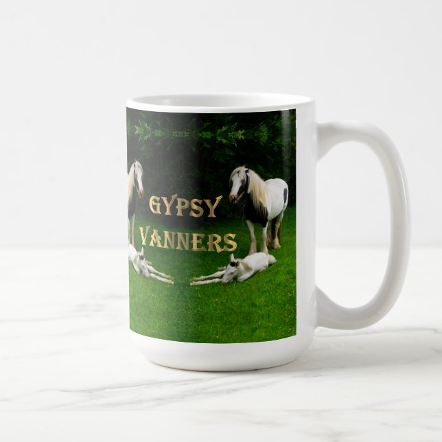 Gypsy Vanners Café Mug (Droite)