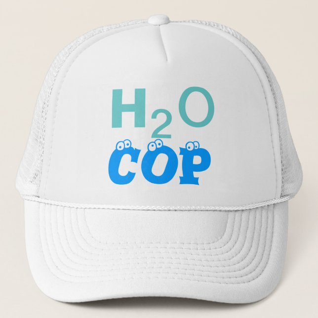 H2O COP - Casquette personnalisable (Devant)
