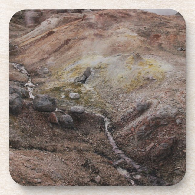H.A.S. Dessous de verre de Yellowstone Sulphur (Devant)