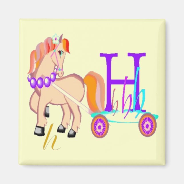 H - Alphabet Magnet (Devant)