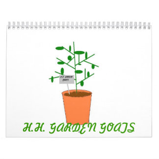 H.H. Calendrier des chèvres 2010 de jardin