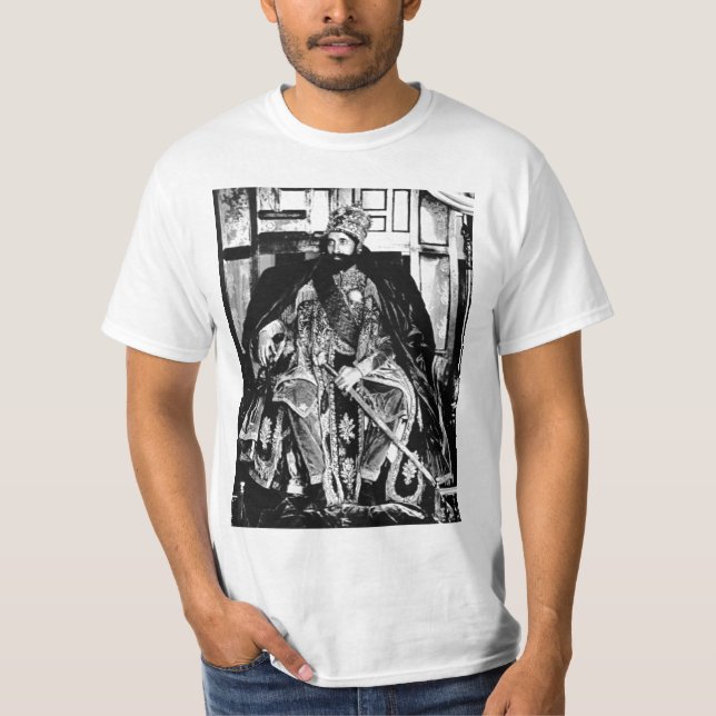 H.I.M. HAILE SELASSIE I - T-SHIRT (Devant)