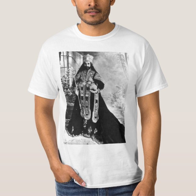 H.I.M. HAILE SELASSIE I - T-SHIRT (Devant)